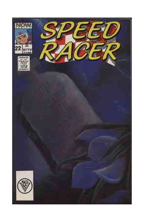 Speed Racer (1st Series) 22 published by Now with cover art by Suzanne Dechnik
