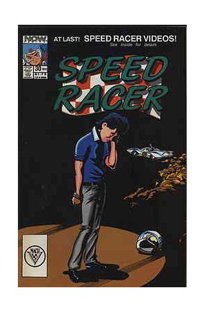 Speed Racer (1st Series) 30 published by Now with cover art by Norm Dwyer