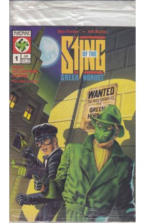 Sting of the Green Hornet 1 (with poster) published by Now with cover art by Jeff Butler