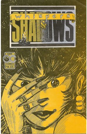 Whispers and Shadows 8 published by Oasis with cover art by Reggie Byers