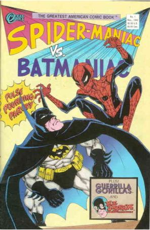 Greatest American Comic Book 1 published by Ocean with cover art by Ben Dunn
