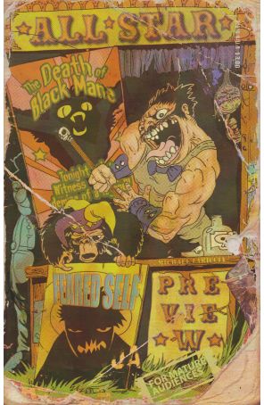 All Star Preview: the Death of Black Mane and the Feared Self 1 published by One Time