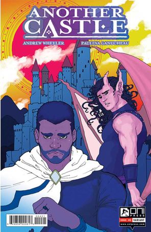 Another Castle 4A published by Oni Press with cover art by Trungles