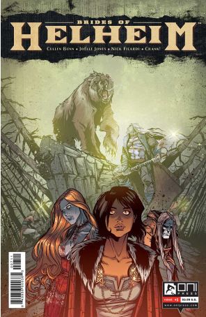 Brides of Helheim 1 published by Oni Press with cover art by Joëlle Jones
