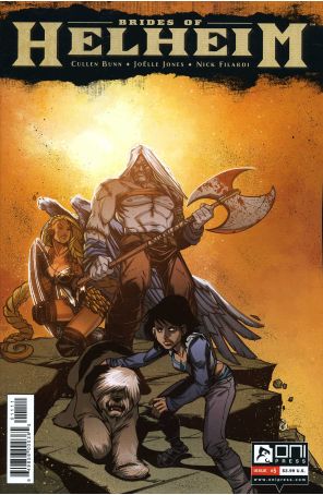 Brides of Helheim 5 published by Oni Press with cover art by Joëlle Jones