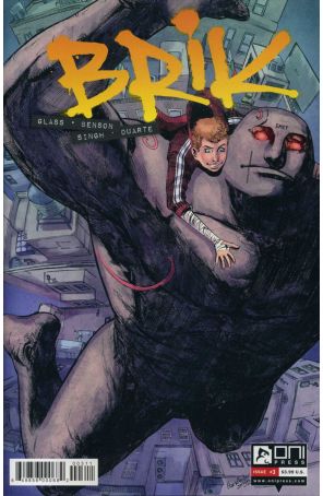 Brik 3 published by Oni Press with cover art by Harwinder Singh