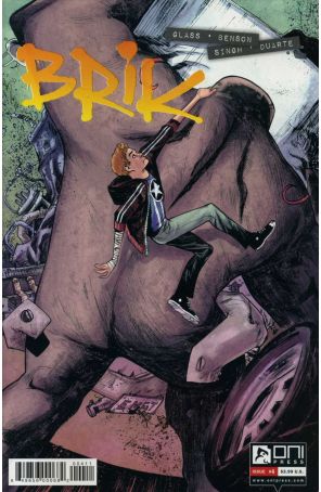 Brik 4 published by Oni Press with cover art by Harwinder Singh