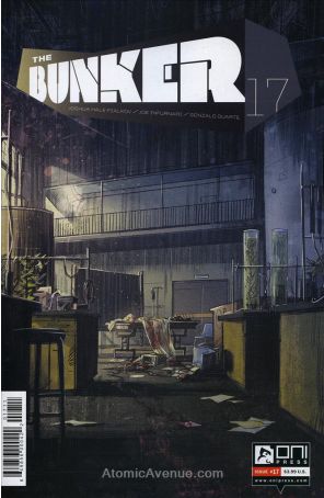 Bunker (Oni) 17 published by Oni Press with cover art by Allen Passalaqua