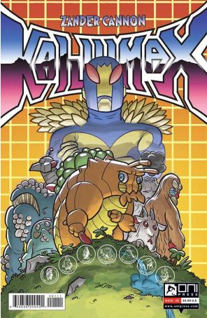 Kaijumax 1 (2nd) published by Oni Press with cover art by Zander Cannon