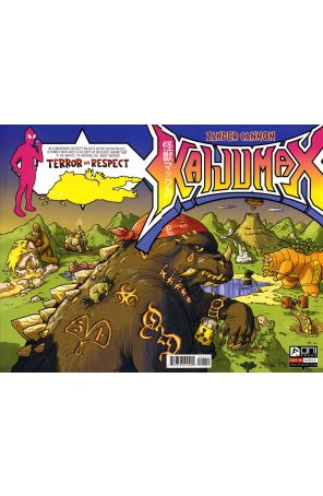 Kaijumax 1 published by Oni Press with cover art by Zander Cannon