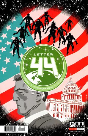 Letter 44 1 (2nd) published by Oni Press with cover art by Alberto Alburquerque