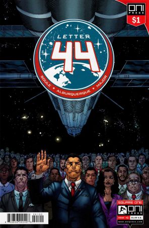 Letter 44 1B published by Oni Press with cover art by Guy Major