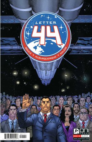 Letter 44 1 published by Oni Press with cover art by Alberto Alburquerque