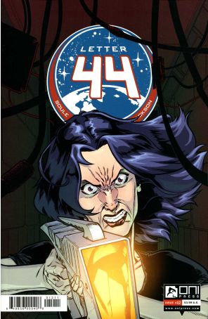 Letter 44 12 published by Oni Press with cover art by Alberto Alburquerque
