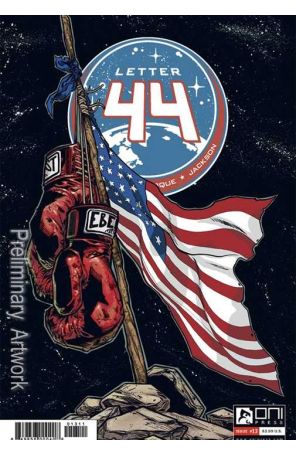 Letter 44 13 published by Oni Press with cover art by Alberto Alburquerque