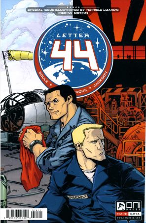 Letter 44 14 published by Oni Press with cover art by Drew Moss