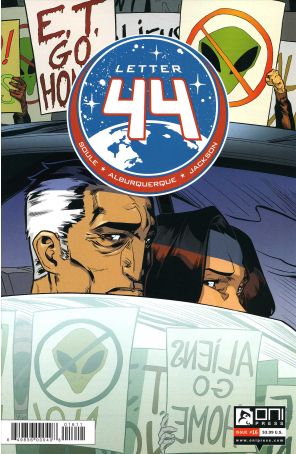 Letter 44 16 published by Oni Press with cover art by Alberto Alburquerque