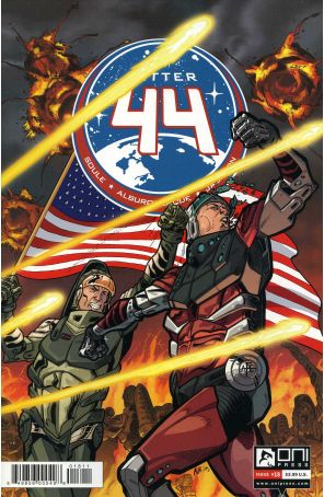 Letter 44 18 published by Oni Press with cover art by Alberto Alburquerque