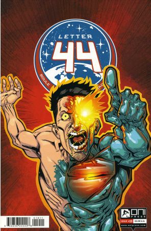 Letter 44 19 published by Oni Press with cover art by Alberto Alburquerque