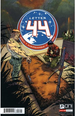 Letter 44 23 published by Oni Press with cover art by Alberto Alburquerque