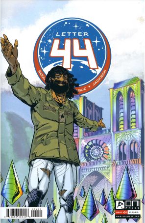 Letter 44 24 published by Oni Press with cover art by Alberto Alburquerque