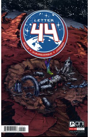 Letter 44 29 published by Oni Press with cover art by Alise Gluskova