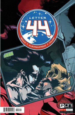 Letter 44 3 published by Oni Press with cover art by Alberto Alburquerque