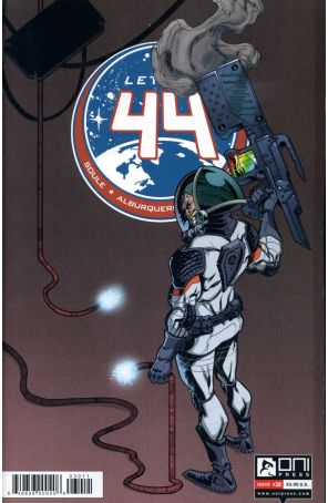 Letter 44 30 published by Oni Press with cover art by Alberto Alburquerque