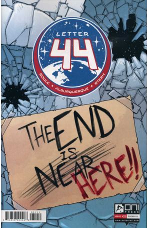 Letter 44 31 published by Oni Press with cover art by Alberto Alburquerque