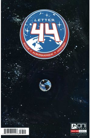 Letter 44 33 published by Oni Press with cover art by Alberto Jimenez Alburquerque