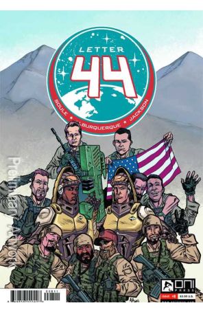 Letter 44 8 published by Oni Press with cover art by Alberto Alburquerque