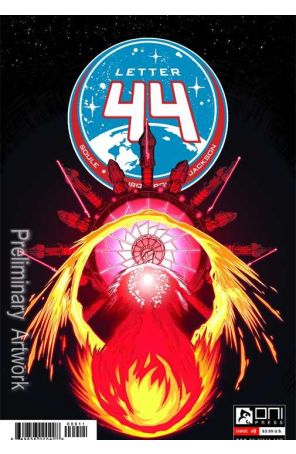 Letter 44 9 published by Oni Press with cover art by Alberto Alburquerque