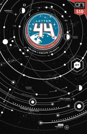 Letter 44 TPB 1A published by Oni Press with cover art by Alberto Alburquerque