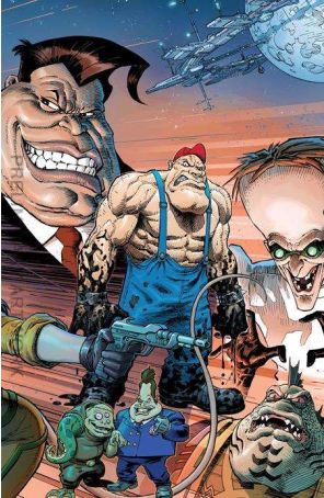 Biker Mice from Mars (Nacelleverse) 3D published by Oni with cover art by Dustin Weaver