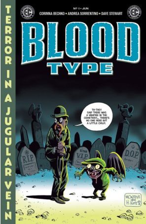 Blood Type 1D published by Oni with cover art by Albert Monteys