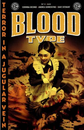 Blood Type 3A published by Oni with cover art by Miguel Mercado