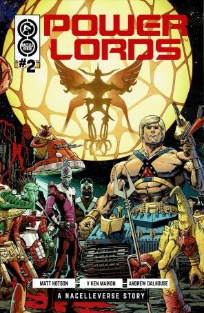 Power Lords (Nacelleverse) 2A published by Oni with cover art by Dustin Weaver