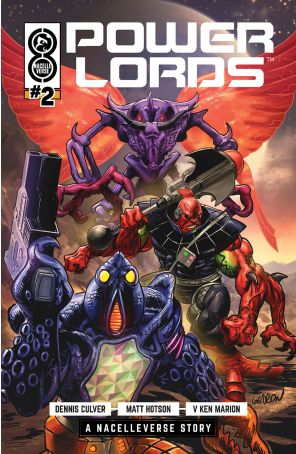 Power Lords (Nacelleverse) 2E published by Oni with cover art by Juan Gedeon