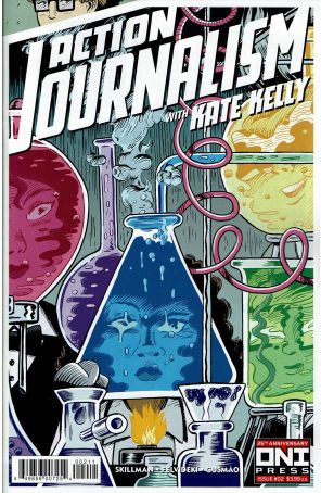 Action Journalism with Kate Kelly 2A published by Oni with cover art by Miklós Felvidéki