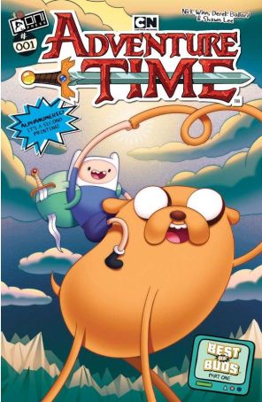 Adventure Time (2nd Series) 1 (2nd) published by Oni with cover art by Nick Winn