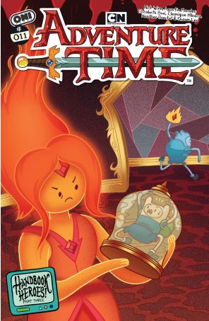 Adventure Time (2nd Series) 11A published by Oni with cover art by Nick Winn