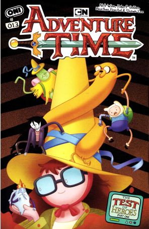 Adventure Time (2nd Series) 13A published by Oni with cover art by Nick Winn