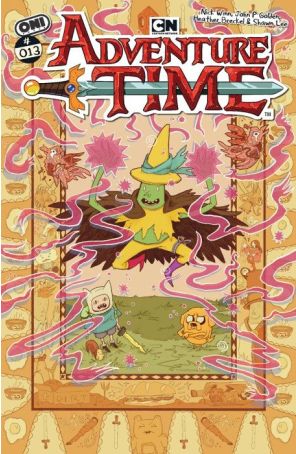Adventure Time (2nd Series) 13D published by Oni with cover art by Ren Lindroos
