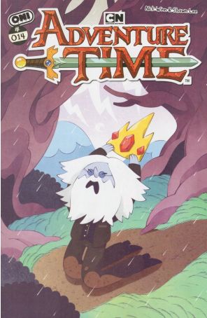 Adventure Time (2nd Series) 14D published by Oni with cover art by Cleonique Hilsaca