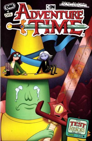 Adventure Time (2nd Series) 15A published by Oni with cover art by Nick Winn