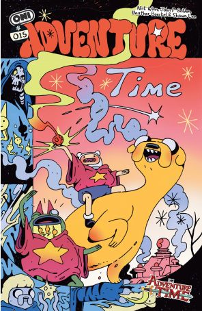 Adventure Time (2nd Series) 15D published by Oni with cover art by Adam Seats