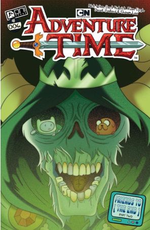 Adventure Time (2nd Series) 6A published by Oni with cover art by Nick Winn