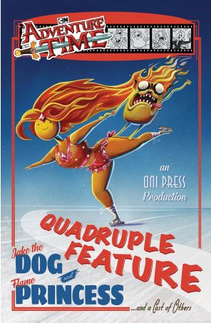 Adventure Time: Quadruple Feature 1D published by Oni with cover art by Andy Price