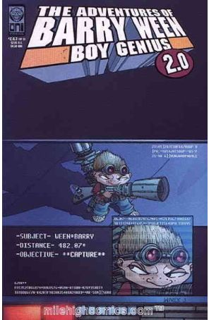 The Adventures of Barry Ween, Boy Genius 2.0 3 published by Oni with cover art by Judd Winick