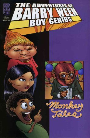 Adventures of Barry Ween, Boy Genius 3: Monkey Tales 3 published by Oni with cover art by Judd Winick